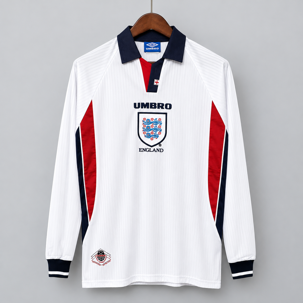 ENGLAND 1998 HOME RETRO FOOTBALL JERSEY – FULL SLEEVE