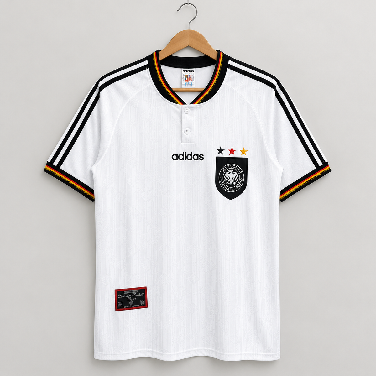 GERMANY 1996 HOME RETRO FOOTBALL JERSEY
