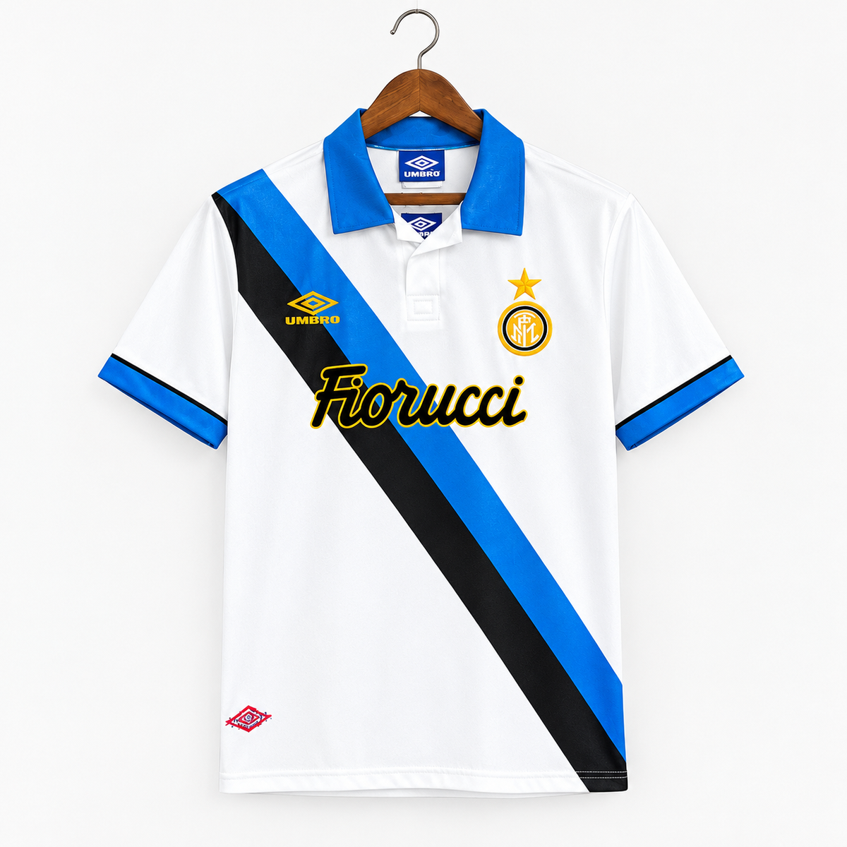 Inter Milan 1993–94 Away Retro Football Jersey