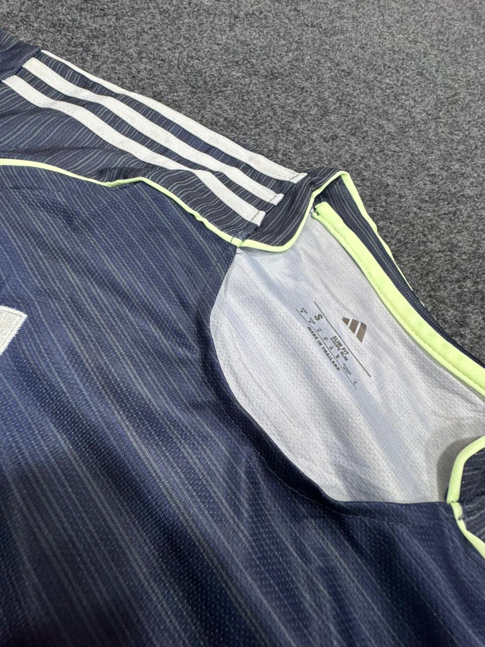REAL MADRID NAVY BLUE AWAY FOOTBALL KIT SET (WITH SHORTS) – 2024/25
