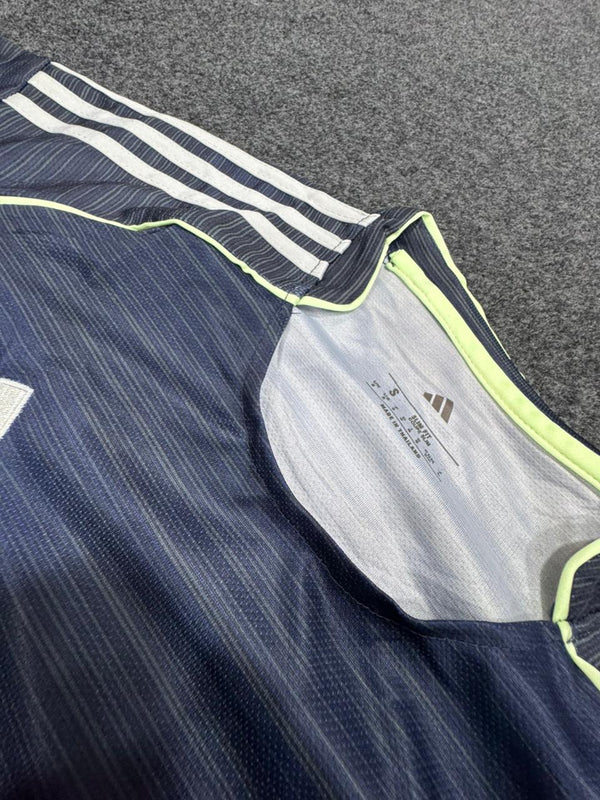 REAL MADRID NAVY BLUE AWAY FOOTBALL KIT SET (WITH SHORTS) – 2024/25
