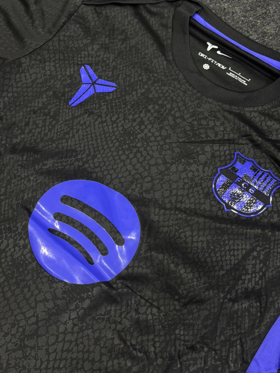 BARCELONA BLACK & PURPLE SPECIAL EDITION FOOTBALL KIT SET (WITH SHORTS) – 2024/25