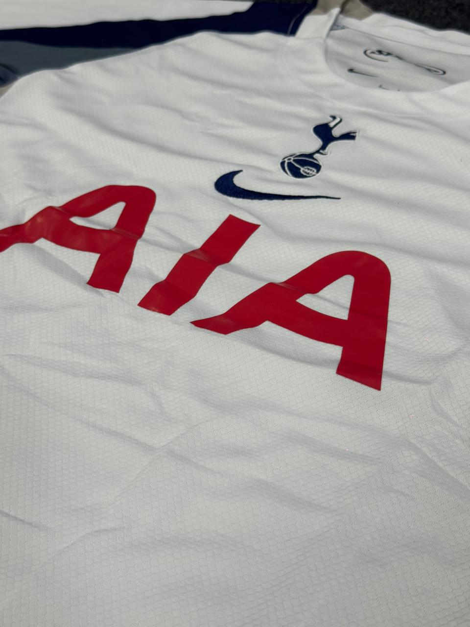 Tottenham Hotspur Inspired Home Football Kit Set – Jersey & Shorts (White/Blue)