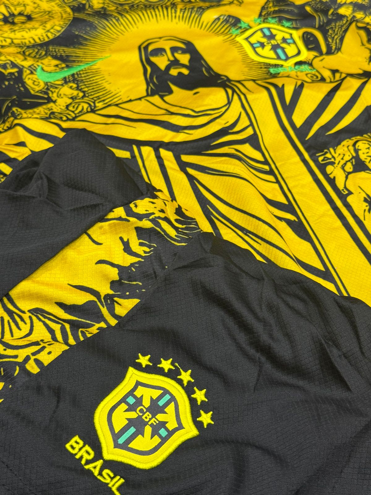 BRAZIL CHRIST REDEEMER YELLOW SPECIAL EDITION JERSEY