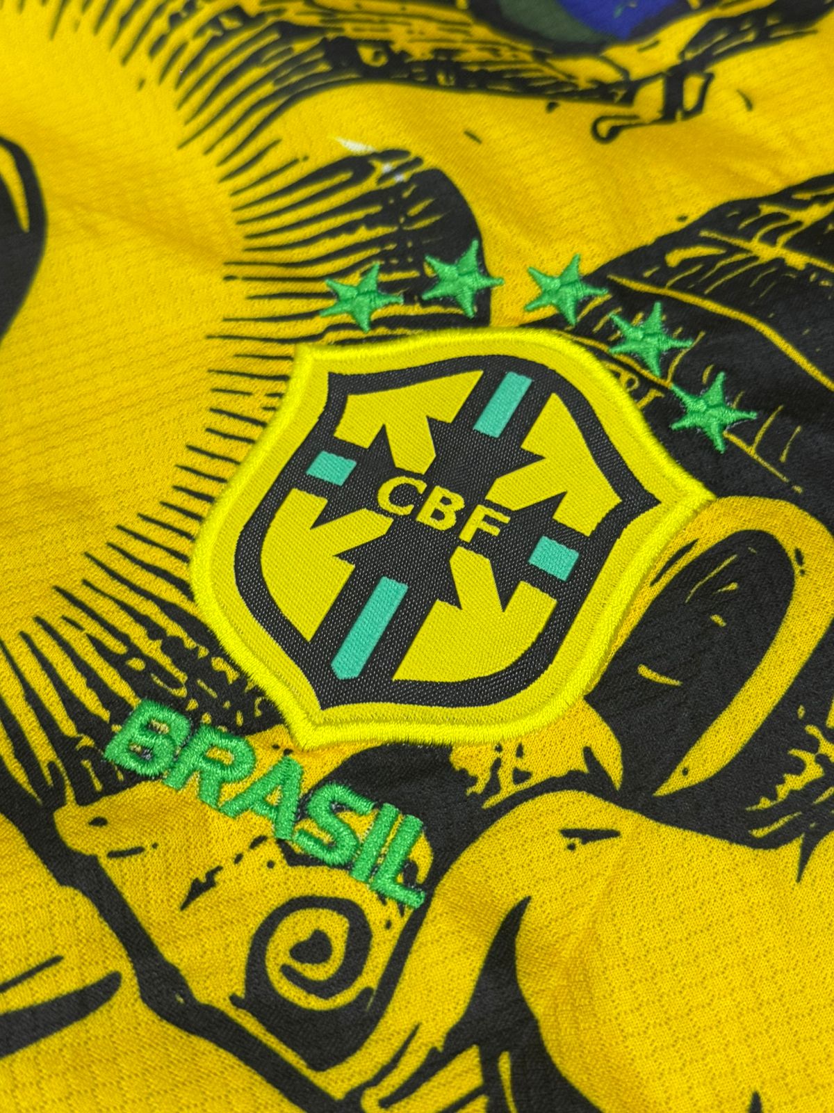 BRAZIL CHRIST REDEEMER YELLOW SPECIAL EDITION JERSEY