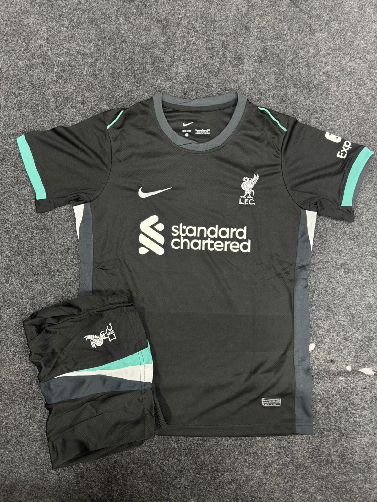 LIVERPOOL AWAY 2024/25 KIT – JERSEY & SHORTS SET