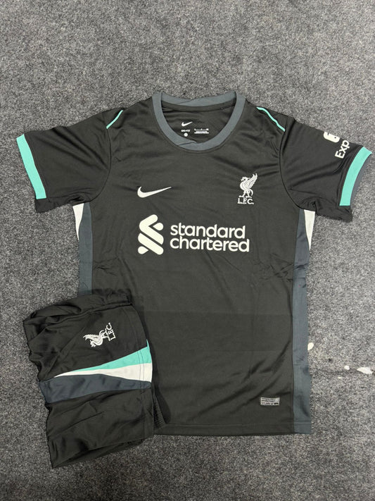 LIVERPOOL AWAY 2024/25 KIT – JERSEY & SHORTS SET