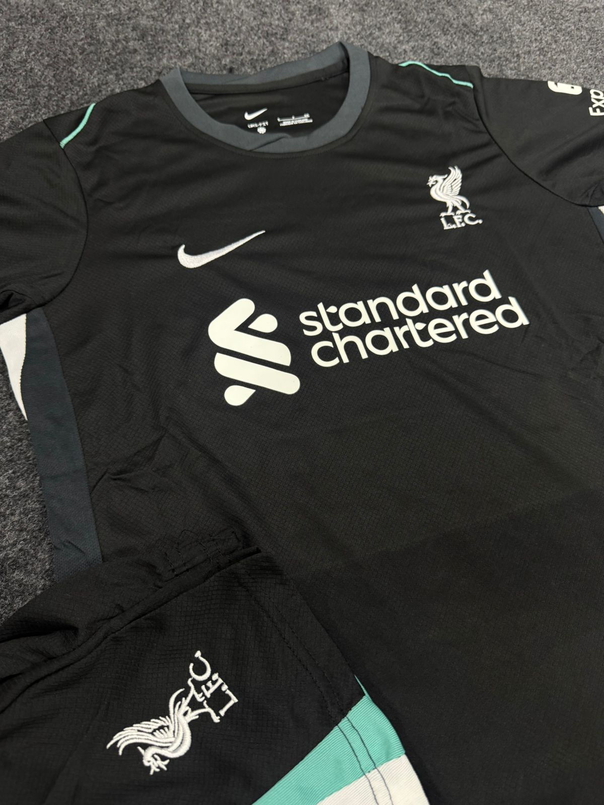 LIVERPOOL AWAY 2024/25 KIT – JERSEY & SHORTS SET
