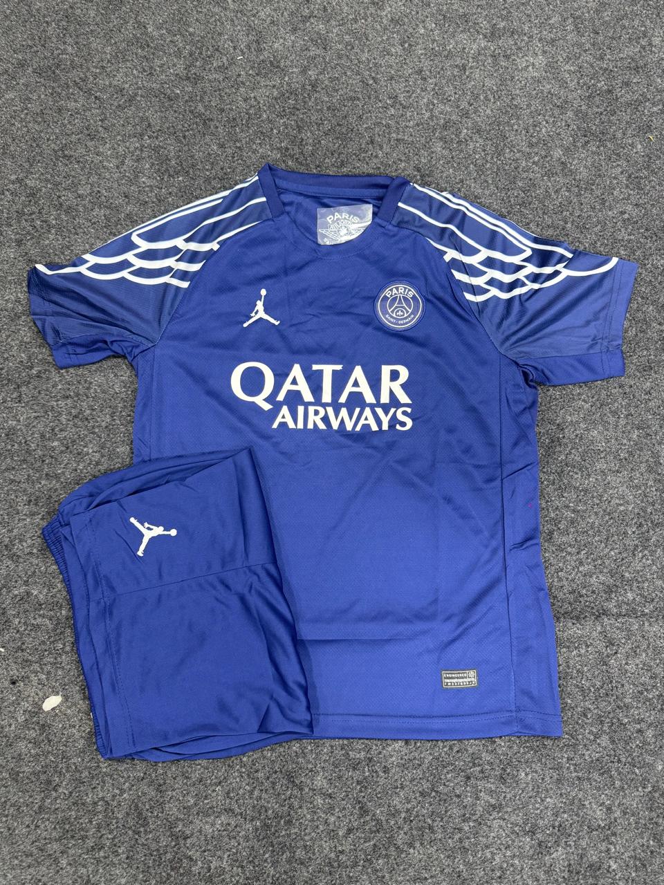 PSG FOURTH BLUE 2024/25 JERSEY & SHORTS SET