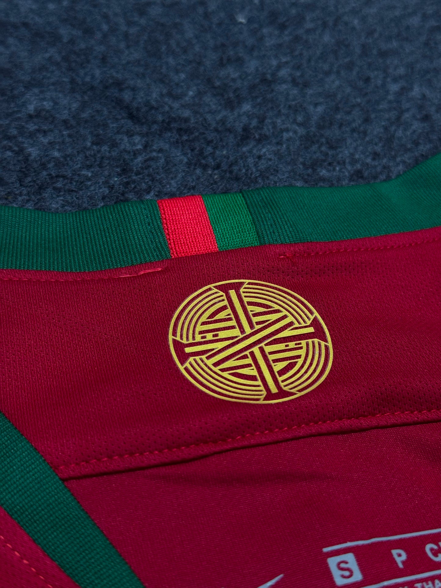 PORTUGAL 2018 HOME JERSEY WITH LOGO | PREMIUM NATIONAL TEAM FOOTBALL JERSEY