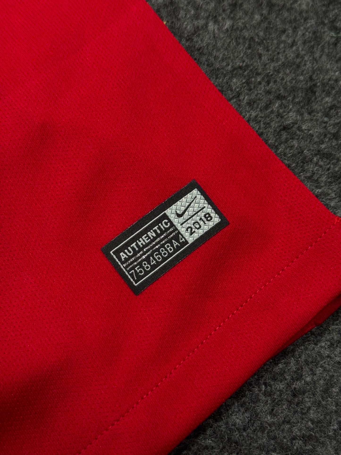 PORTUGAL 2018 HOME JERSEY WITH LOGO | PREMIUM NATIONAL TEAM FOOTBALL JERSEY