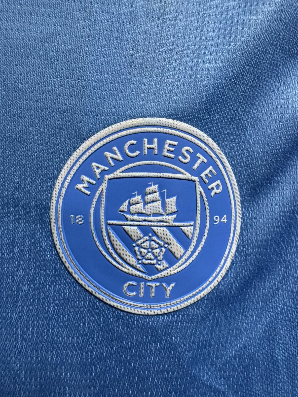 MANCHESTER CITY HOME 2026/27 FULL SLEEVES MASTER VERSION JERSEY WITH LOGO | PREMIUM FOOTBALL JERSEY