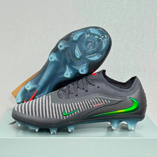 Phantom 6 Low Elite FG “Heat Up” Football Boots – Medium Ash/Gold Amber/Black