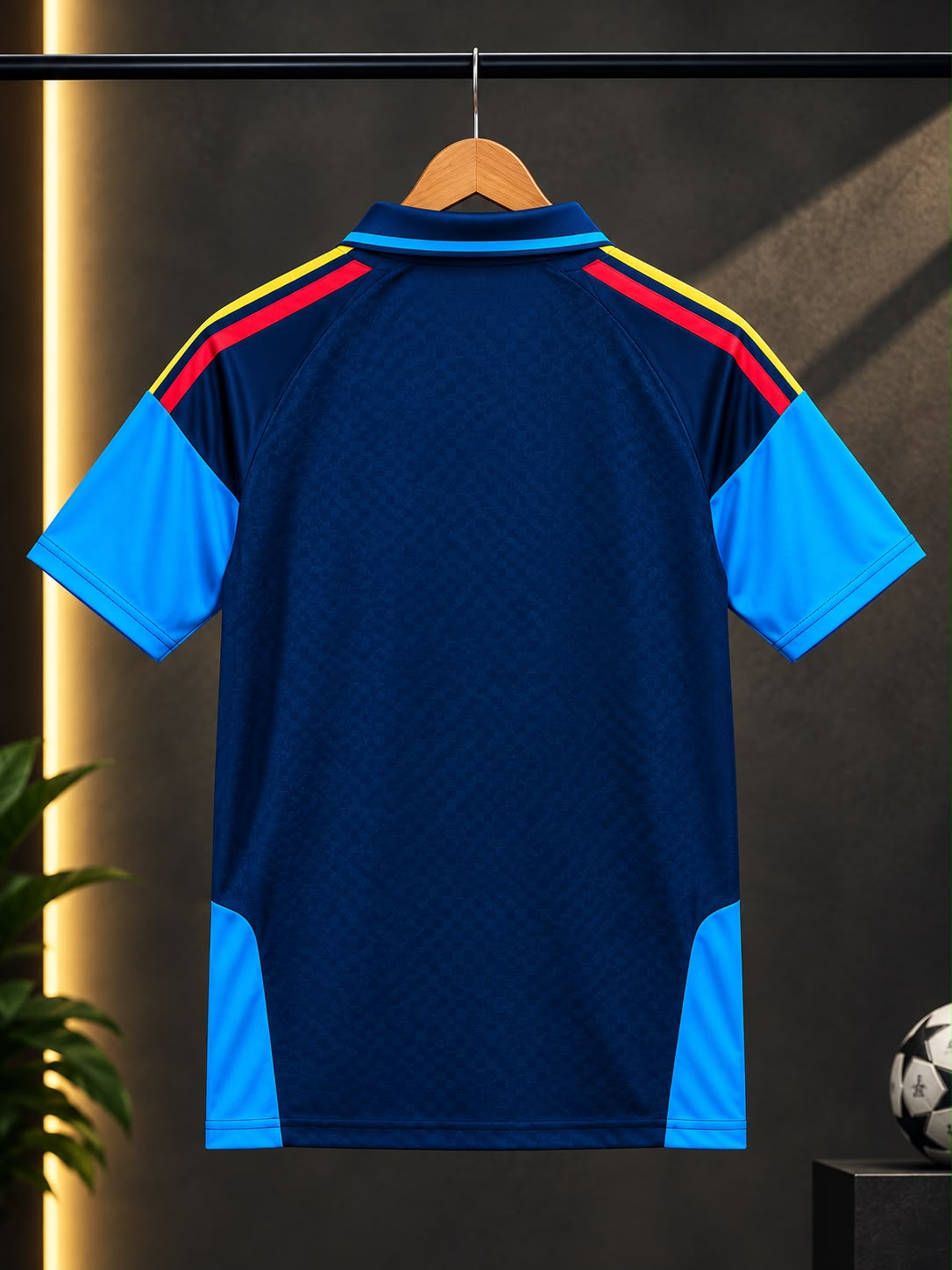 Spain 26 Tiro Polo Shirt – Blue | Football Polo