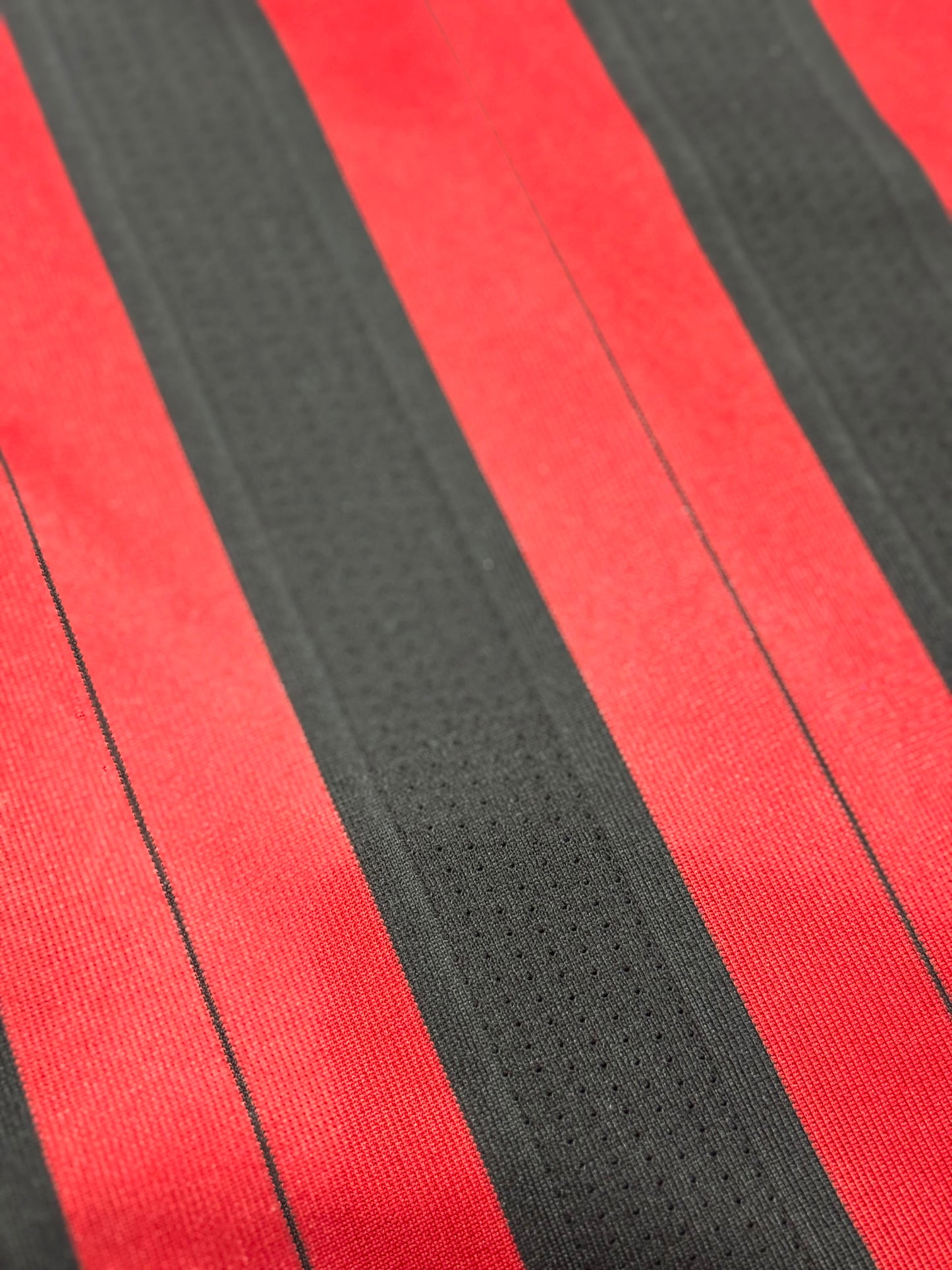 AC MILAN RETRO 2013/14 HOME LONG SLEEVE JERSEY WITH LOGO | PREMIUM RETRO FOOTBALL JERSEY