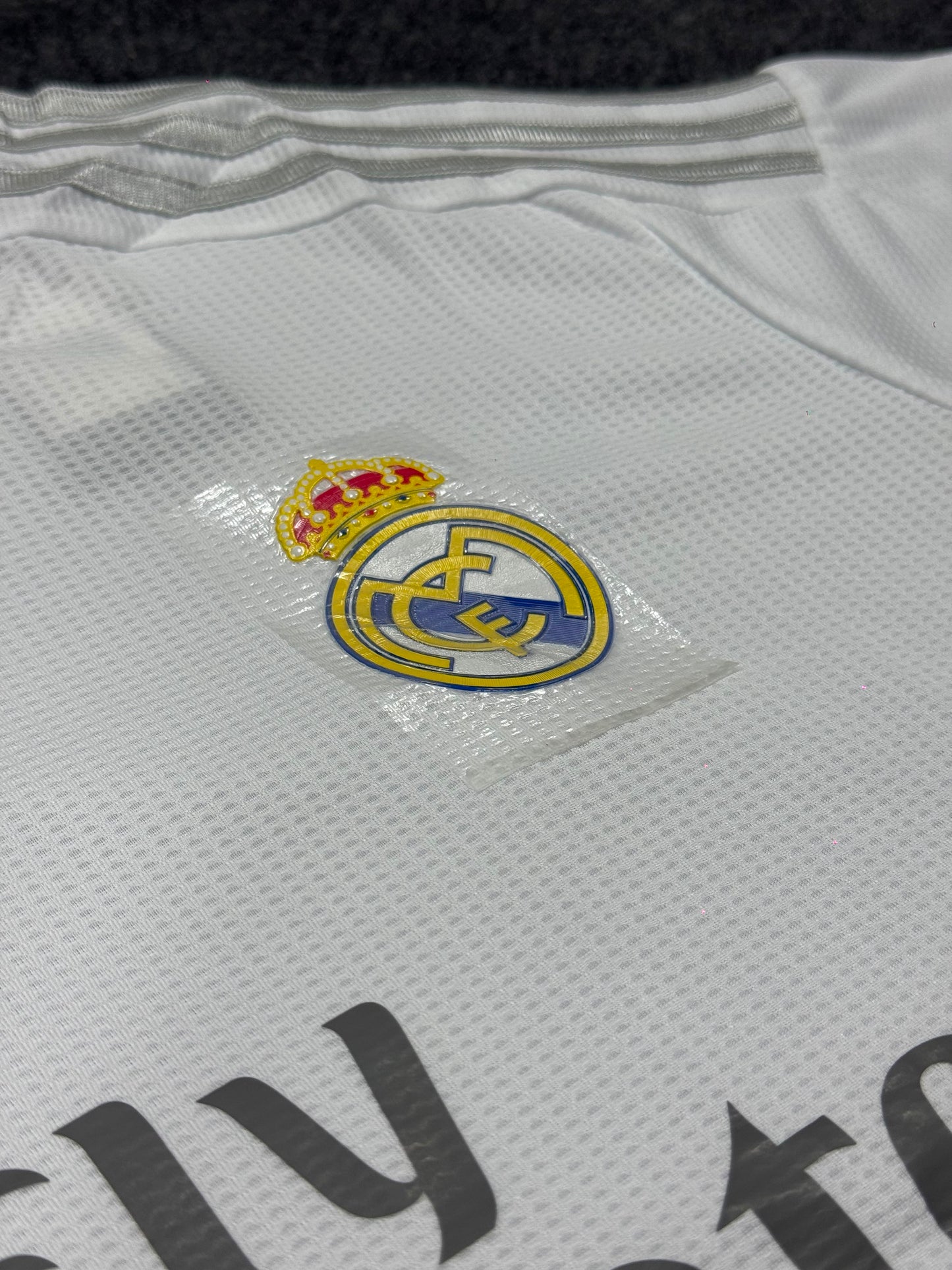 REAL MADRID HOME 2014/15 JERSEY WITH LOGO | PREMIUM FOOTBALL JERSEY
