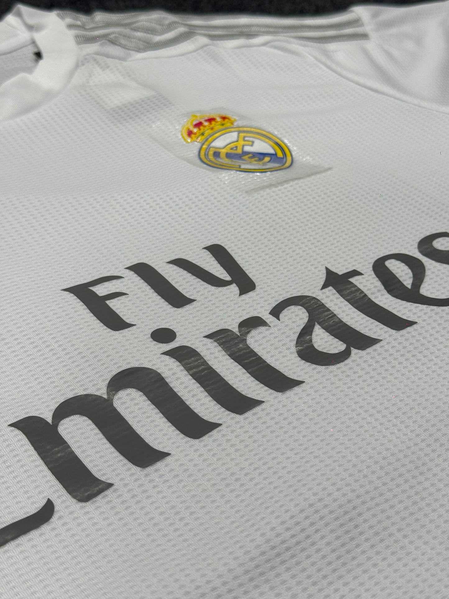REAL MADRID HOME 2014/15 JERSEY WITH LOGO | PREMIUM FOOTBALL JERSEY