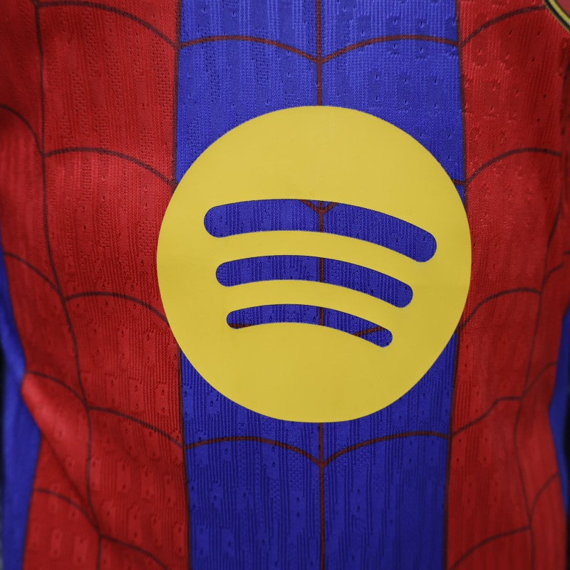 FC BARCELONA INSPIRED RED & BLUE PREMIUM FOOTBALL JERSEY – 2025 EDITION