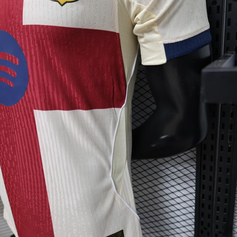 PLAYER VERSION 26/27 FC BARCELONA FOURTH JERSEY WITH LOGO | PREMIUM FOOTBALL JERSEY