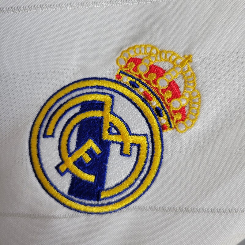 Real Madrid Home 2017/18 Retro Jersey | Long Sleeve Football Shirt
