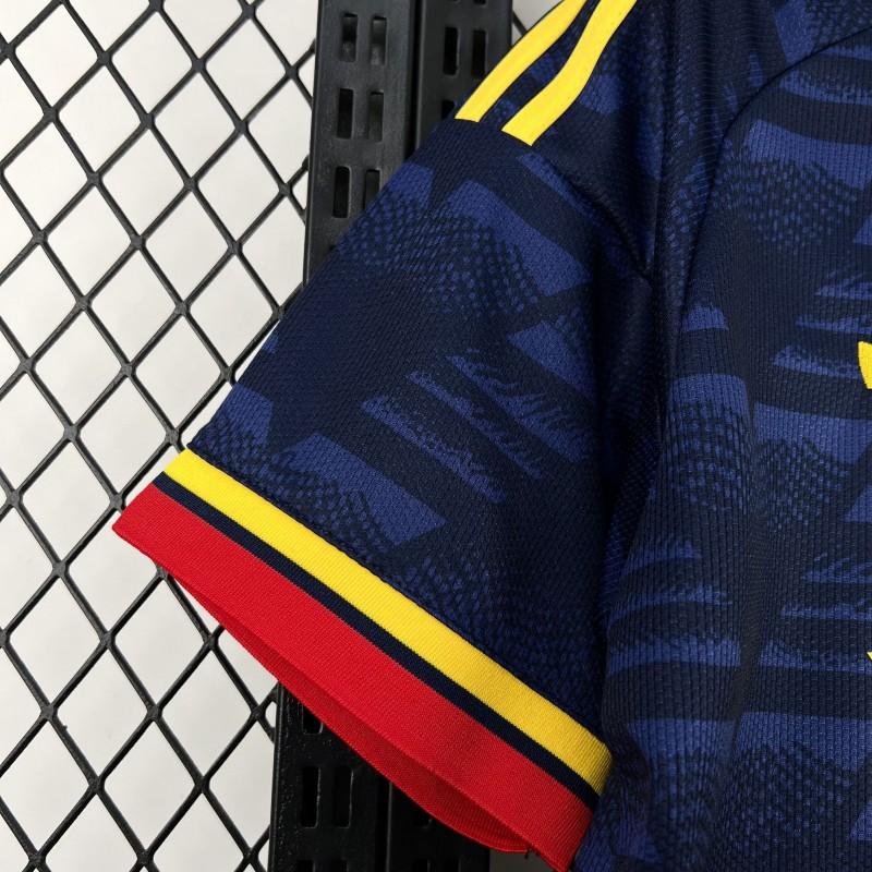 ARSENAL THIRD 26/27 NAVY BLUE WITH GEOMETRIC PATTERN MASTER VERSION JERSEY WITH LOGO