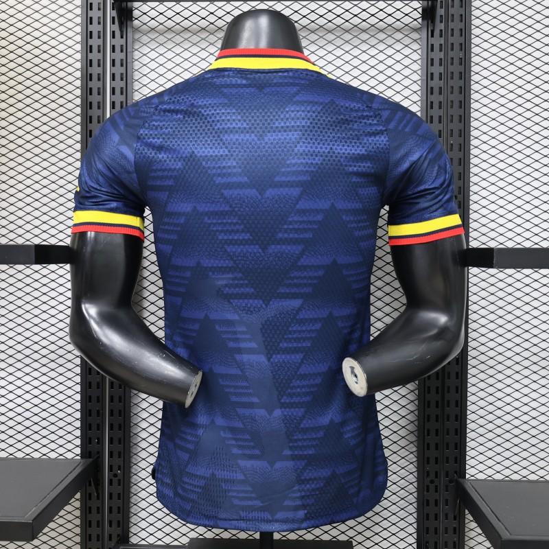 ARSENAL THIRD 26/27 NAVY BLUE WITH GEOMETRIC PATTERN PLAYER VERSION JERSEY WITH LOGO