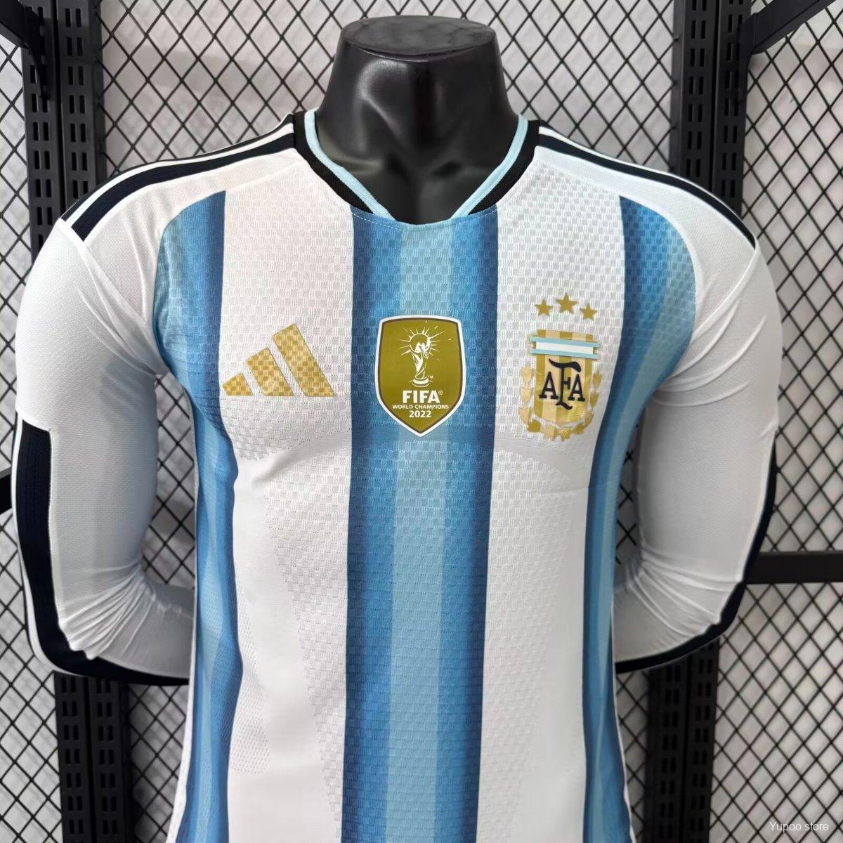 ARGENTINA HOME 2026 JERSEY – PLAYER VERSION (FULL SLEEVES)