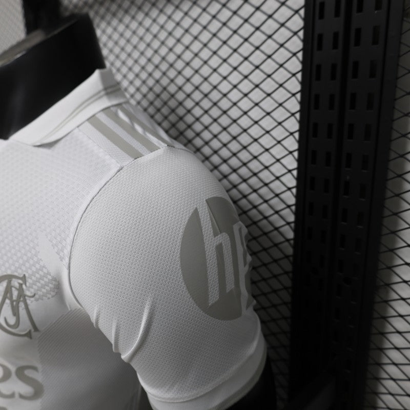 REAL MADRID ALL-WHITE TONAL 125TH ANNIVERSARY 2026/27 PLAYER VERSION WITH LOGO