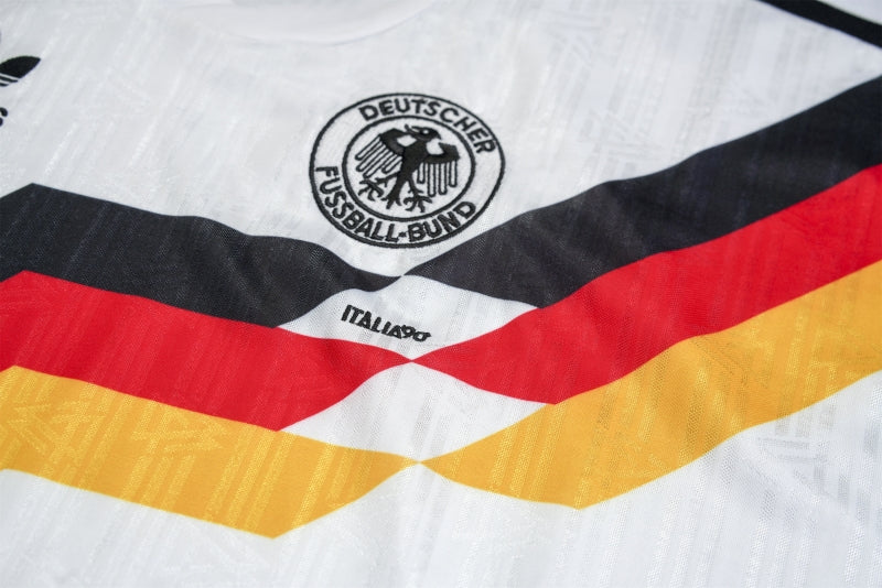 Germany 1990 Home Retro Football Jersey
