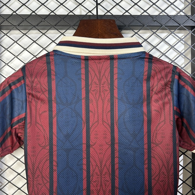 25/26 Kids Modernist FC Barcelona Polo Kit Set