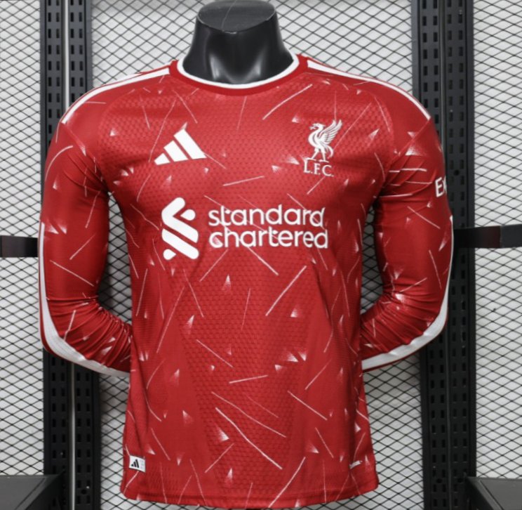 LIVERPOOL FC HOME 2026/27 FULL SLEEVE JERSEY – PLAYER VERSION