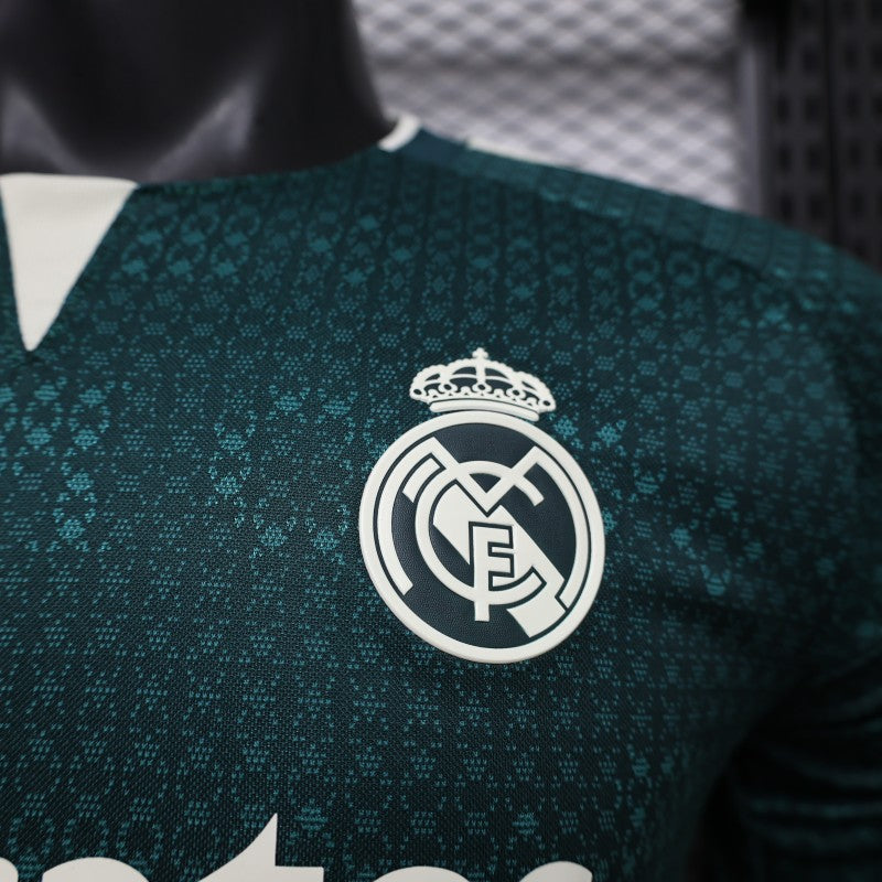REAL MADRID AWAY 2026/27 FULL SLEEVE PLAYER VERSION JERSEY – WITH LOGO