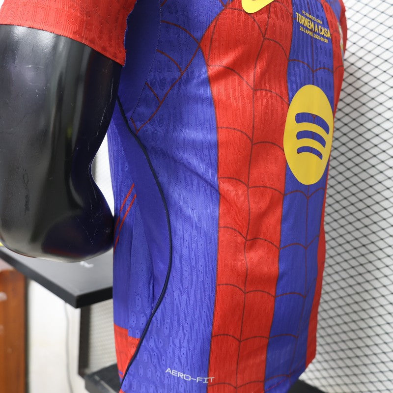 FC BARCELONA INSPIRED RED & BLUE PREMIUM FOOTBALL JERSEY – 2025 EDITION