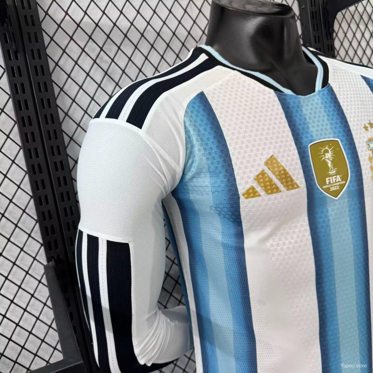 ARGENTINA HOME 2026 JERSEY – PLAYER VERSION (FULL SLEEVES)