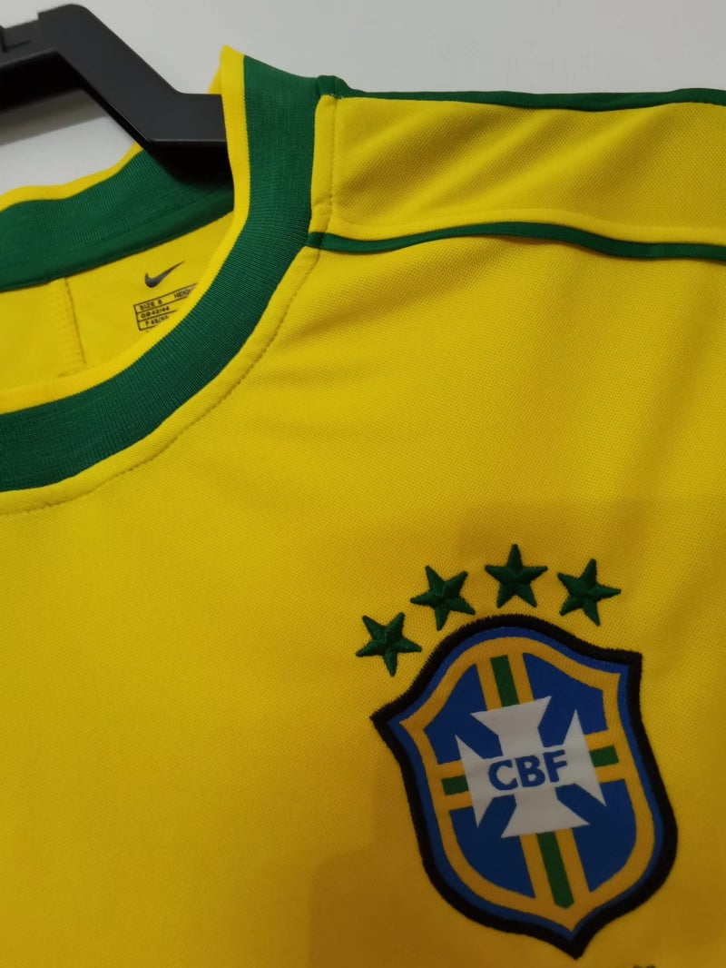 Brazil 1998 Home Retro Football Jersey | Vintage Brazil World Cup Kit