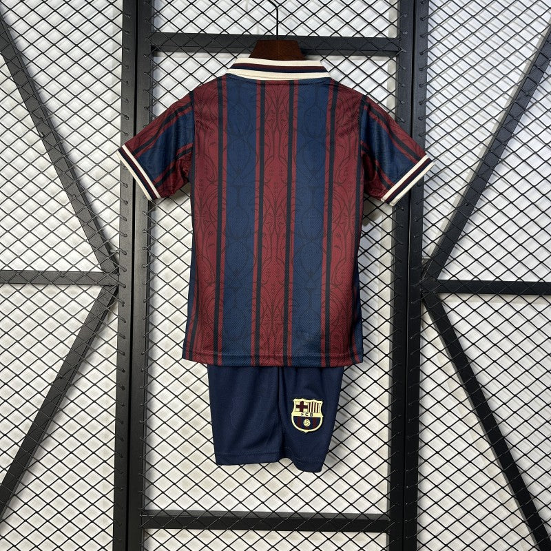 25/26 Kids Modernist FC Barcelona Polo Kit Set