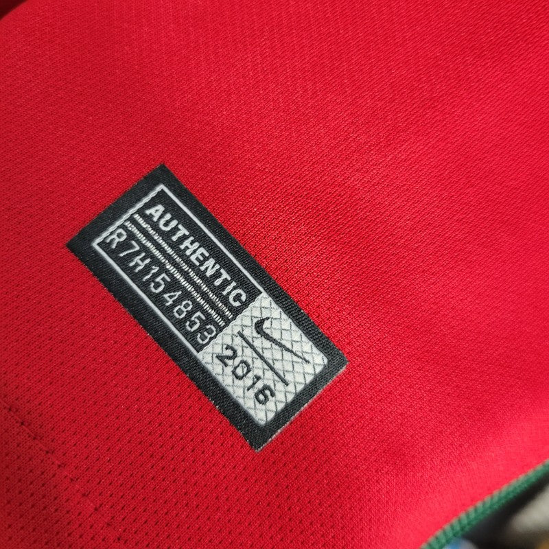 PORTUGAL 2016 HOME RETRO FOOTBALL JERSEY – LONG SLEEVE