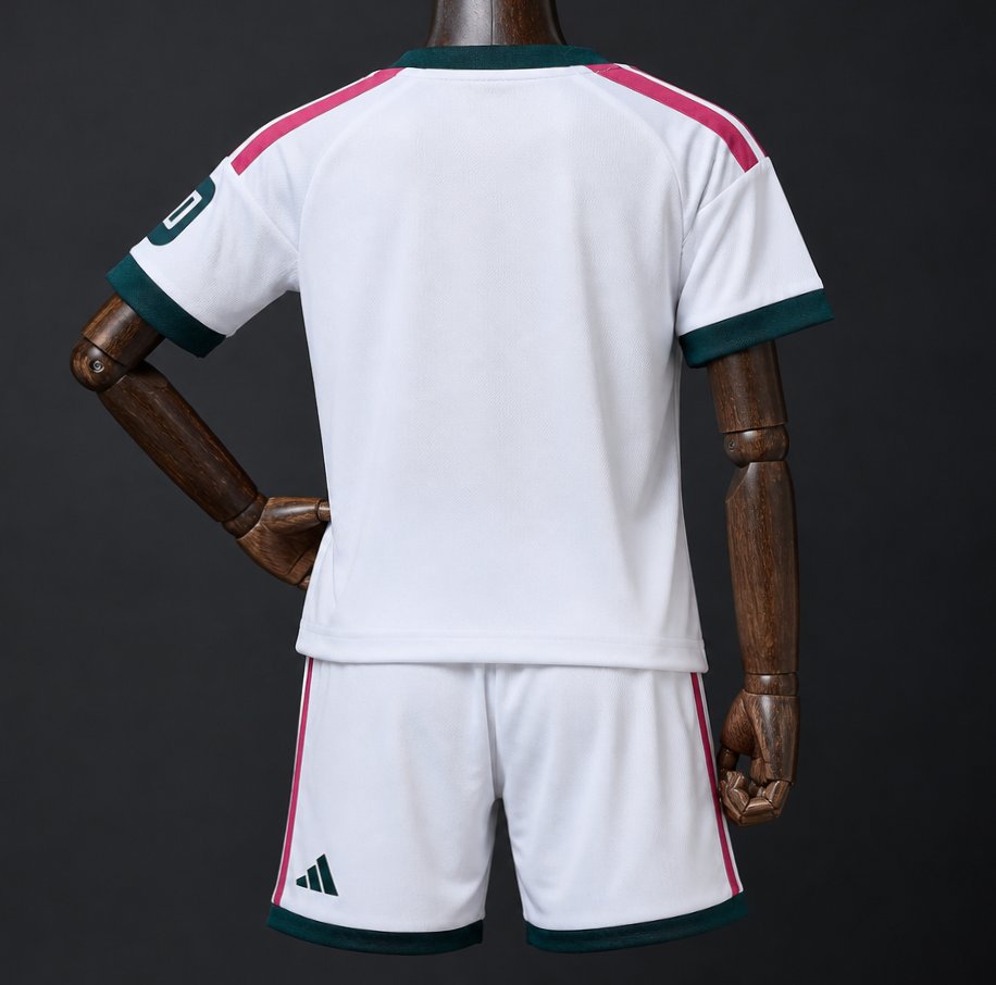 Real Madrid Home 26/27 Kids Set Jersey With Logo