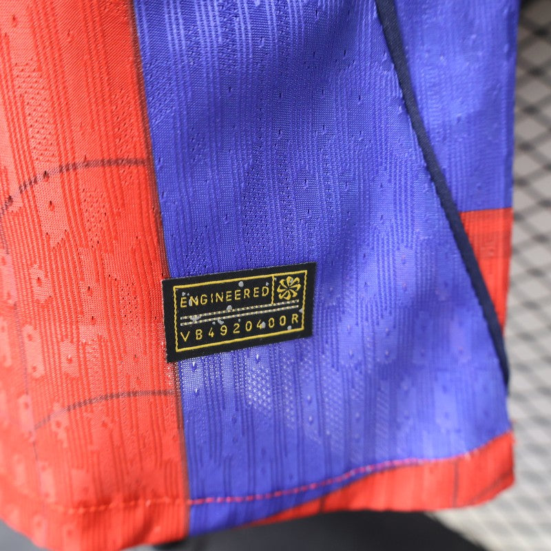 FC BARCELONA INSPIRED RED & BLUE PREMIUM FOOTBALL JERSEY – 2025 EDITION