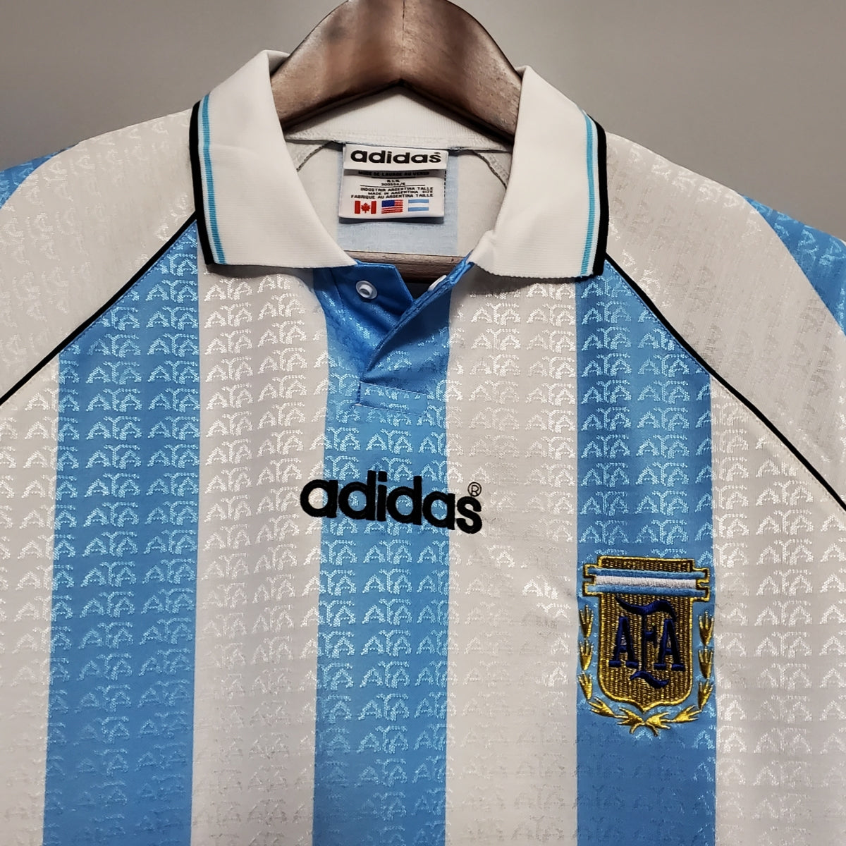 Argentina 1996–1997 Home Retro Football Jersey | Vintage Argentina Kit