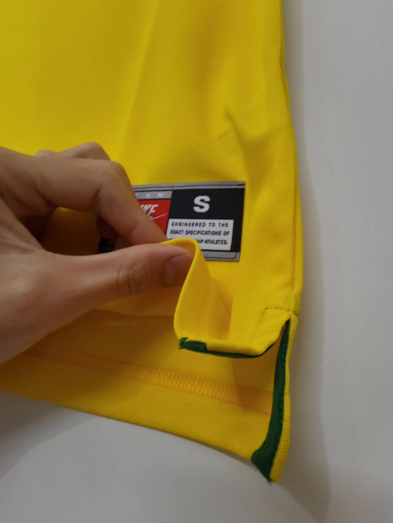 Brazil 1998 Home Retro Football Jersey | Vintage Brazil World Cup Kit