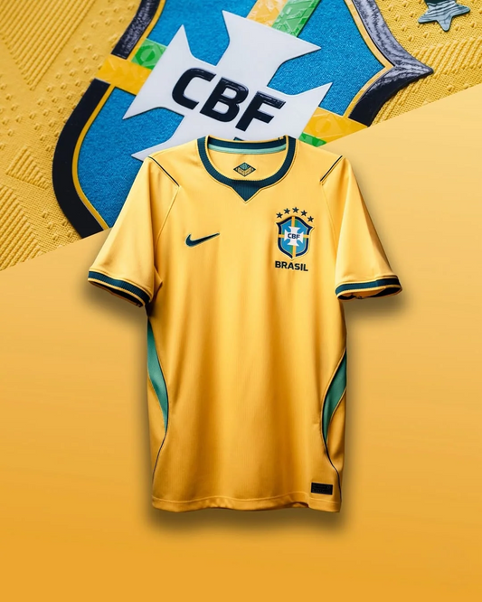 BRAZIL 2026 WORLD CUP HOME JERSEY – PLAYER VERSION