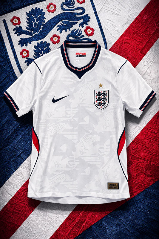 ENGLAND 2026 WORLD CUP HOME JERSEY – PLAYER VERSION