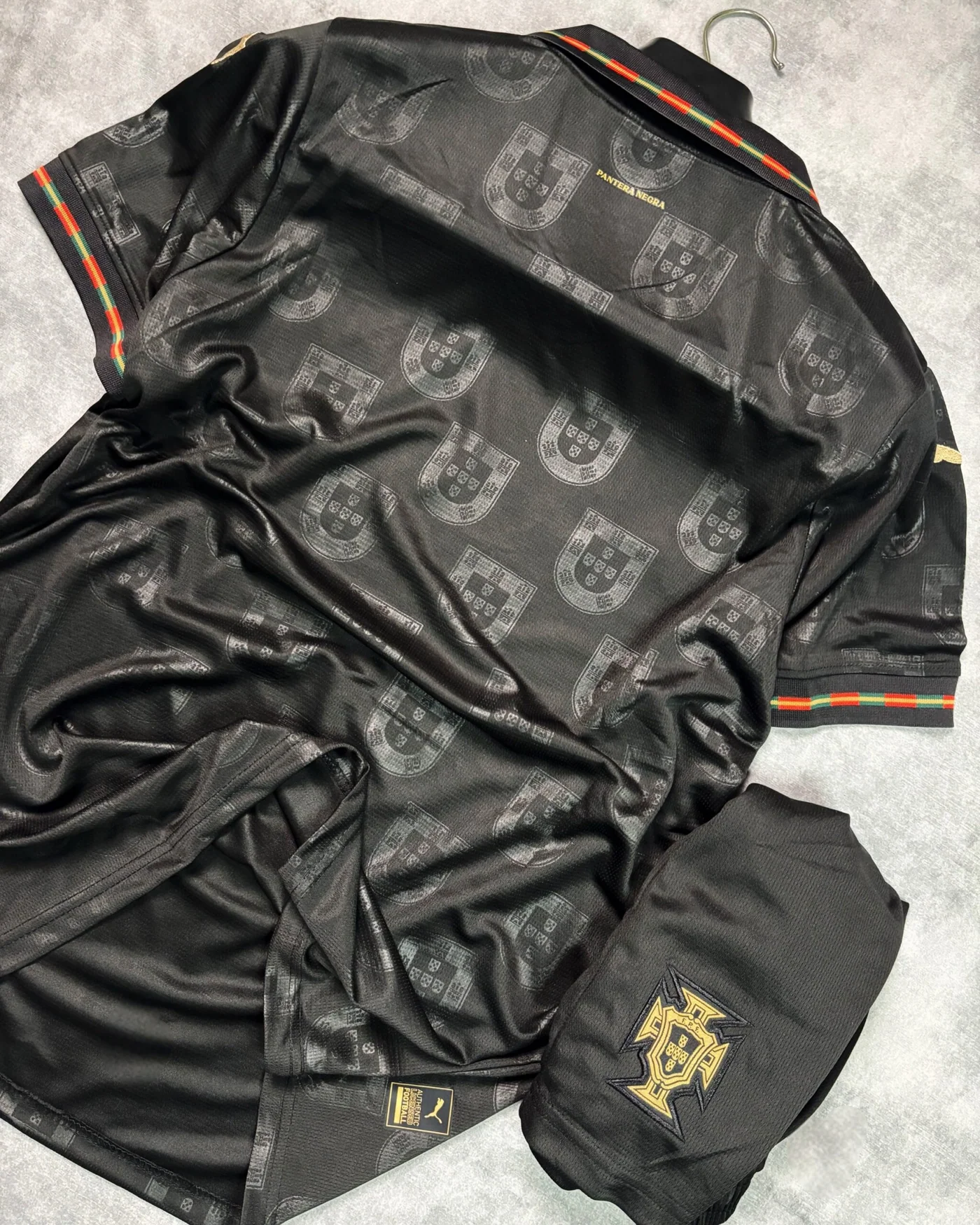 PORTUGAL 60 YEARS ANNIVERSARY BLACK PANTHER SET (WITH SHORTS)